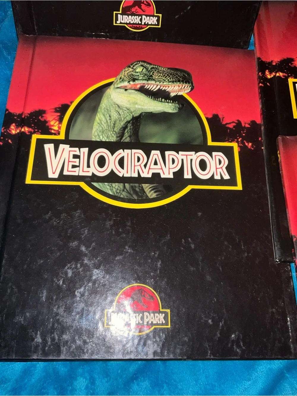 Vintage 1993 Jurassic Park Hardcover Book Lot (Set of 5) – New Rare volumes 3-8
